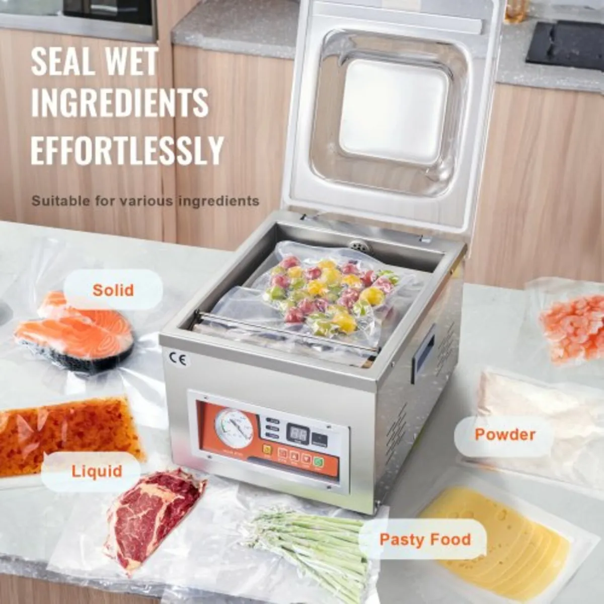 Chamber Vacuum Sealer, 260W Sealing Power, Vacuum - Image 3
