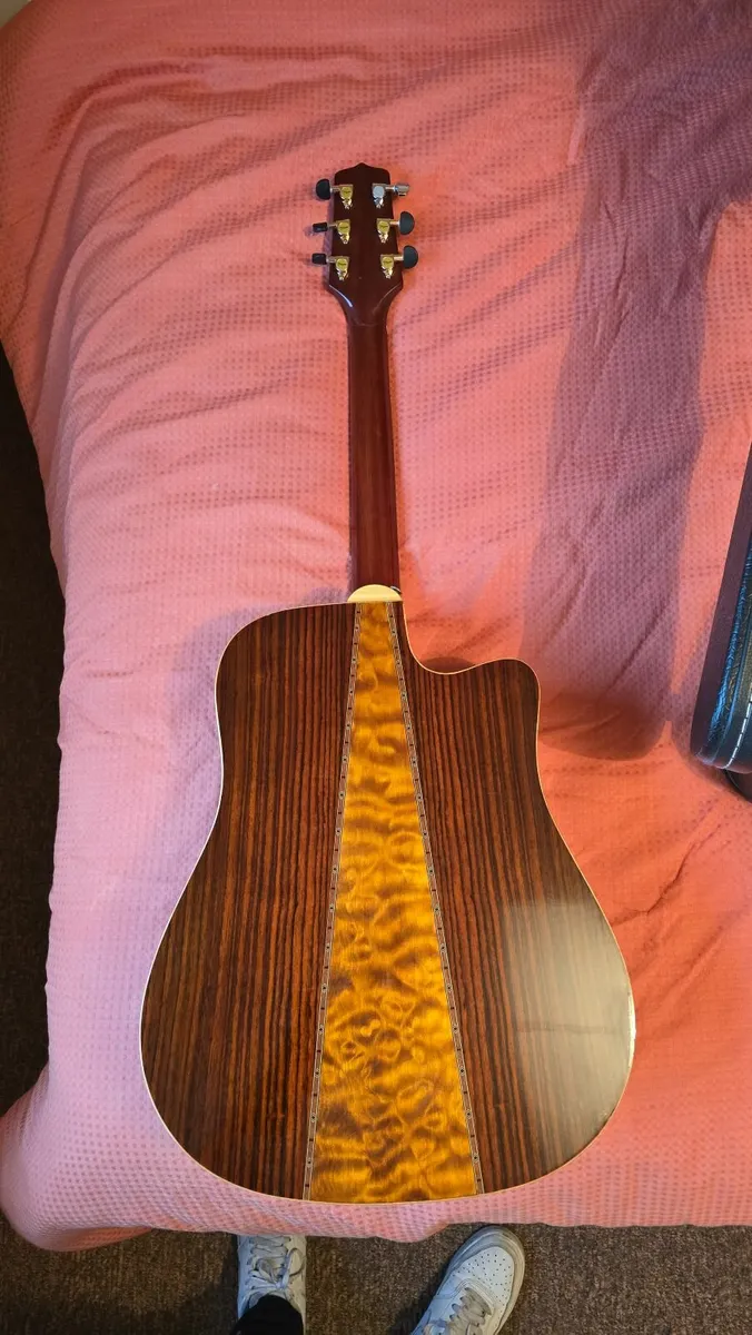 Left-Handed Takemine EG363SC Acoustic  Guitar - Image 3