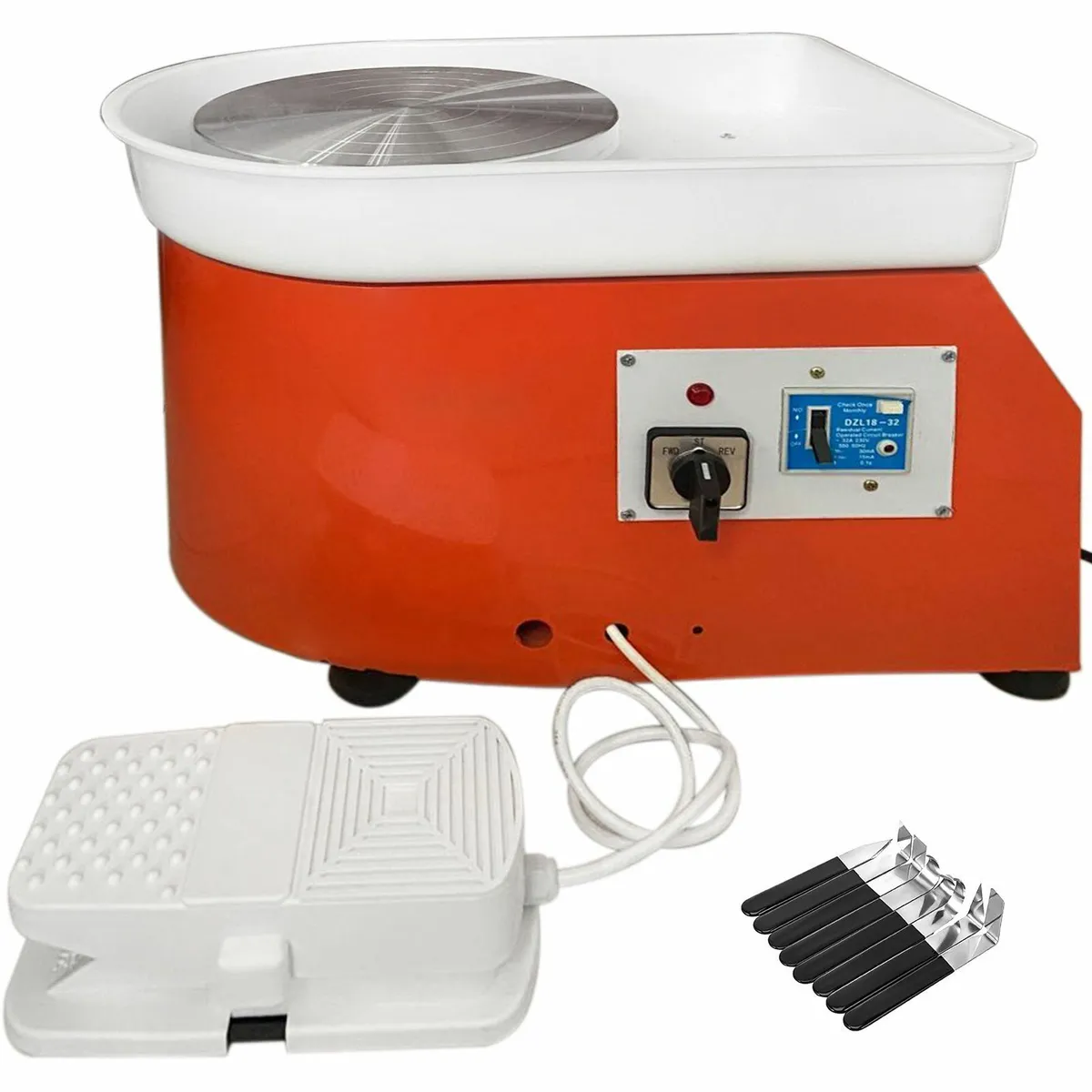R Electric Pottery Wheel Ceramic Machine 25cm Pott - Image 1
