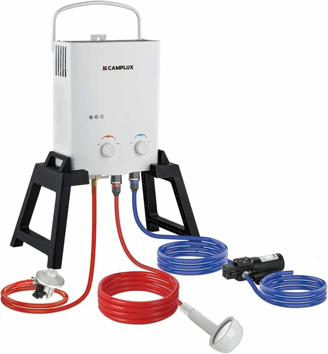 5L Gas Water Heater with 4.3L Water Pump, Freestan - Image 1
