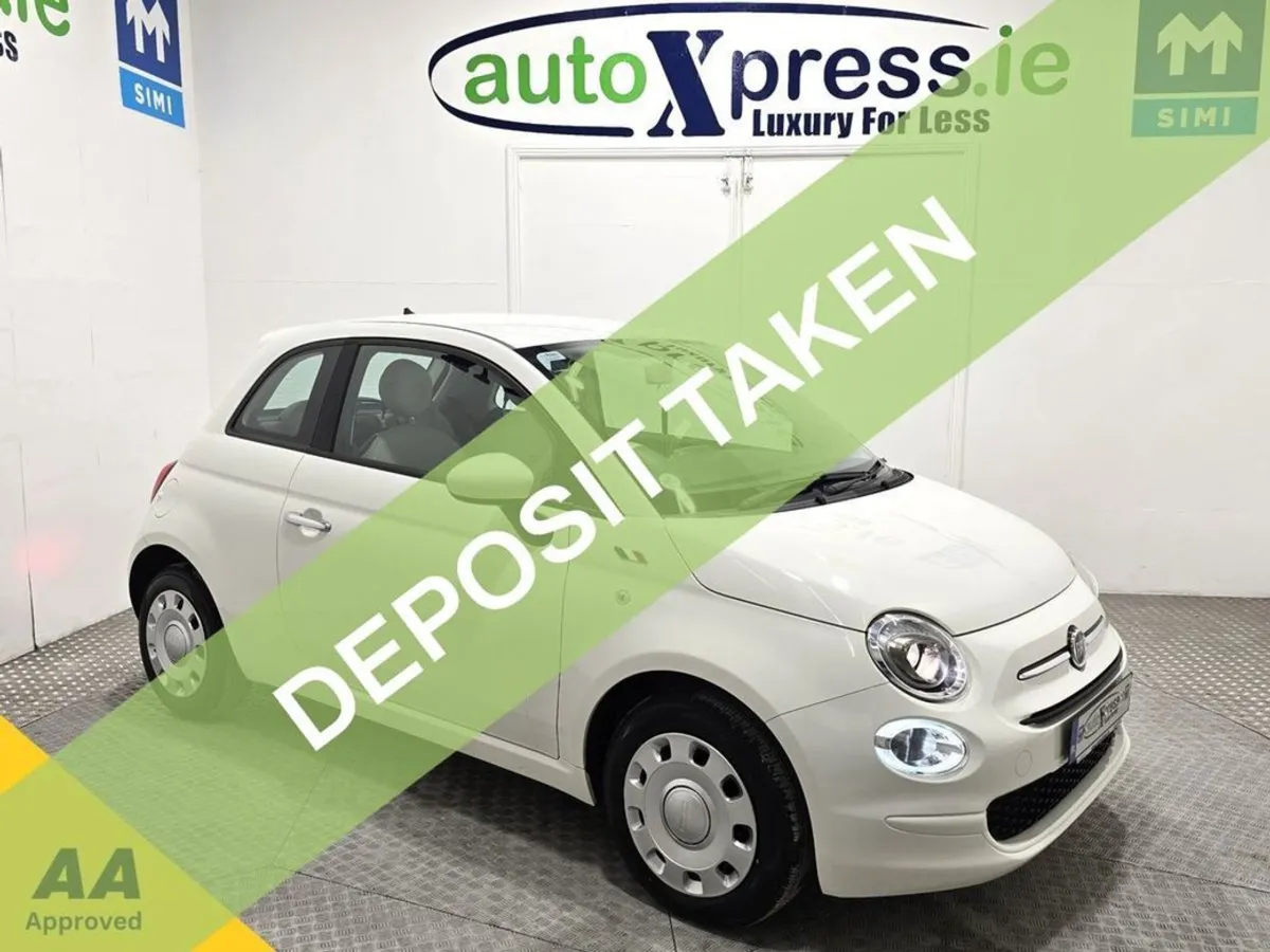 Fiat 500 1.2 Automatic  Reversing Camera - Image 1