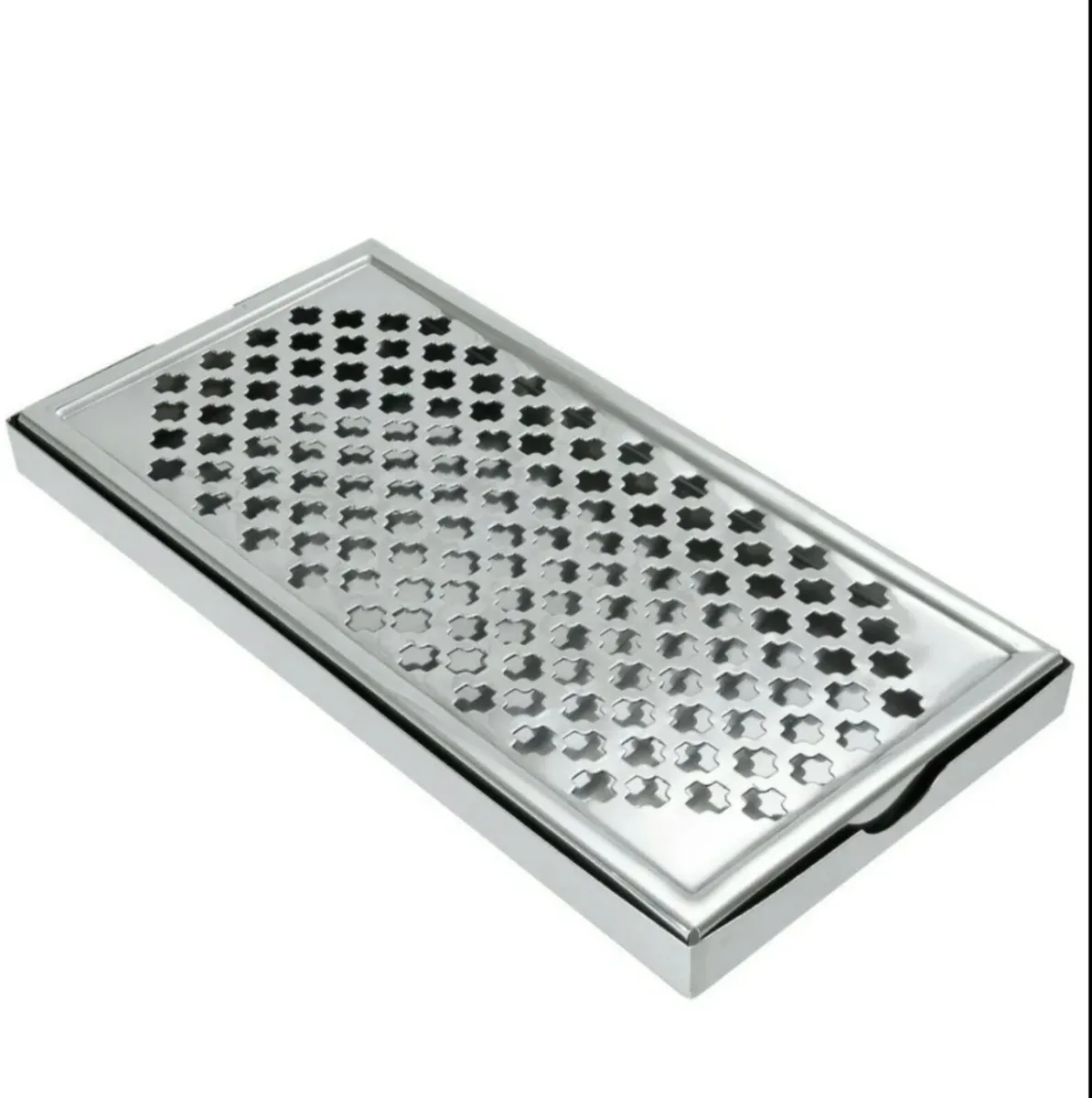 Home Bar Drip Tray Stainless Steel 12” x 6” - Image 1