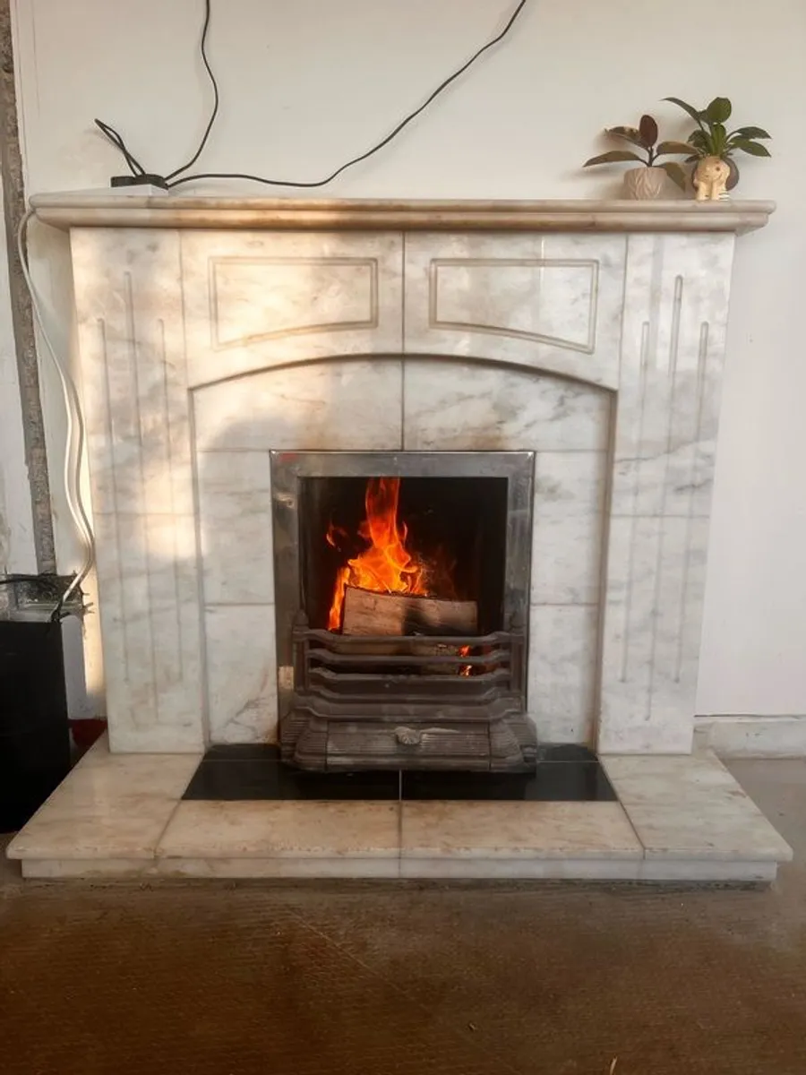 Marble Fireplace Surround - Image 1