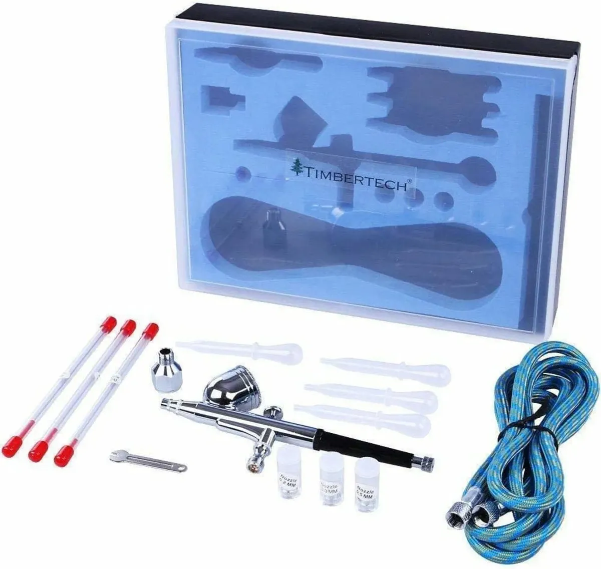 Airbrush Kit with Air Compressor ABPST05 with Powe - Image 4