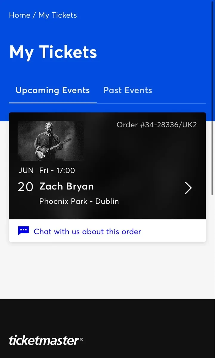 Zach Bryan tickets for Friday June 20th
