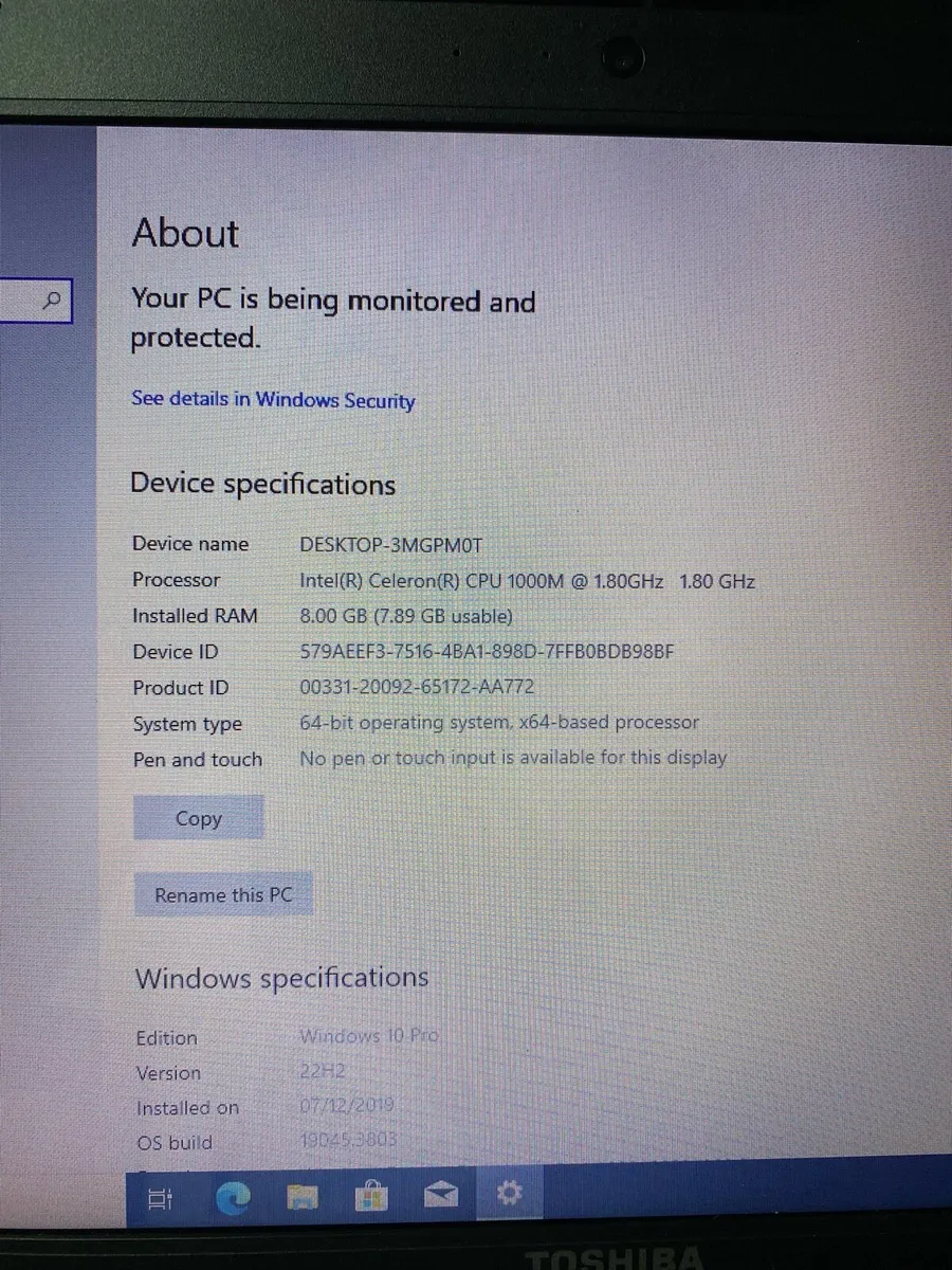Toshiba laptop windows 10 - Image 4