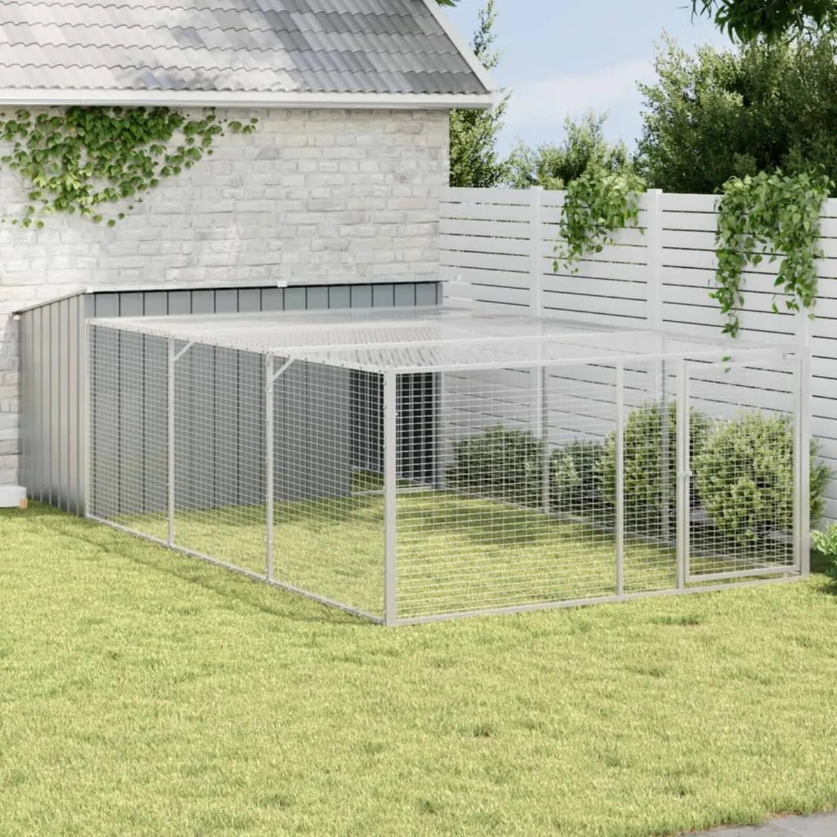 [Free P&P] New Dog House Kennel & Run - Image 1