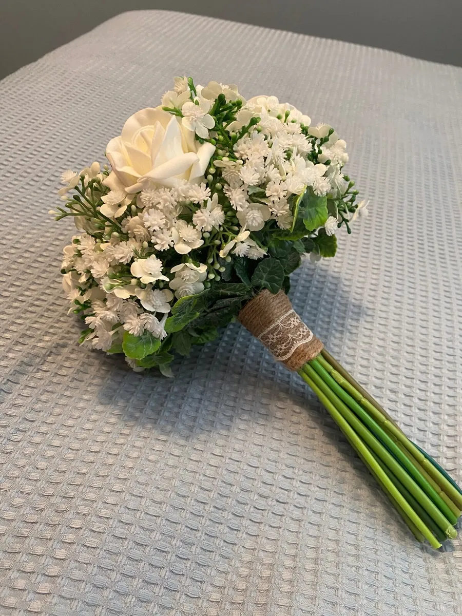 Artificial Wedding Flowers Bridal Package - Image 4