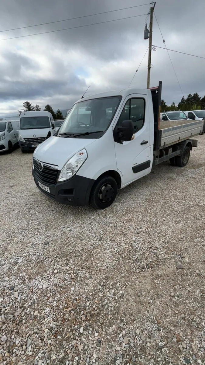 2018 vauxhall movano tipper - Image 2