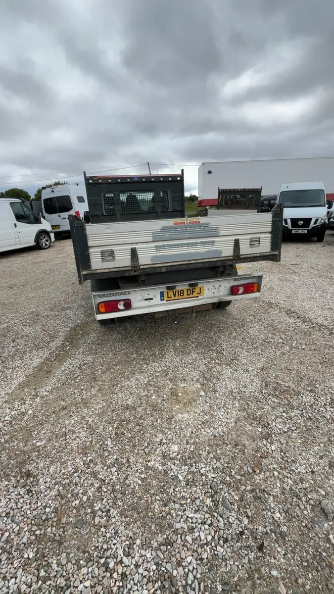 2018 vauxhall movano tipper - Image 4