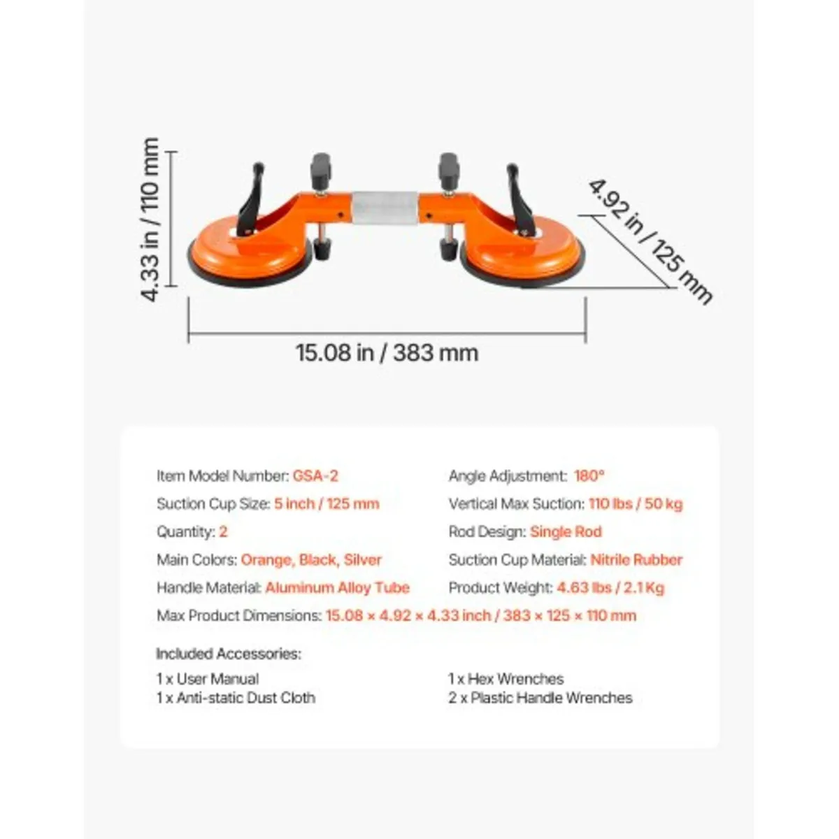 Seamless Seam Setter 5" Suction Cup for Countertop - Image 2