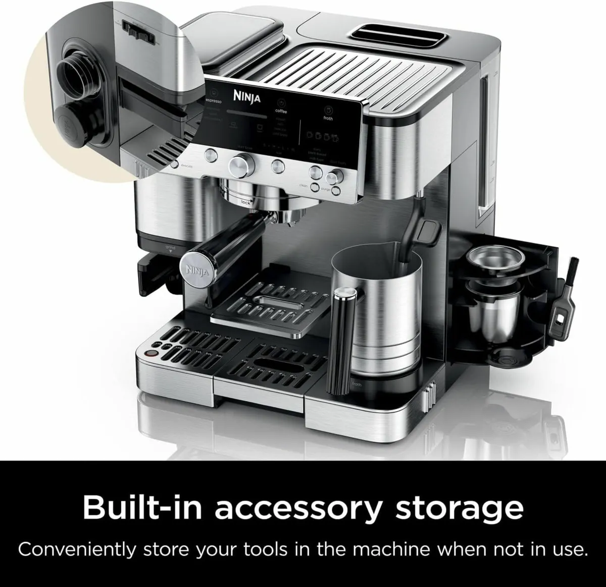 Premier 3-in-1 Coffee Machine Latte Cappuccino - Image 3