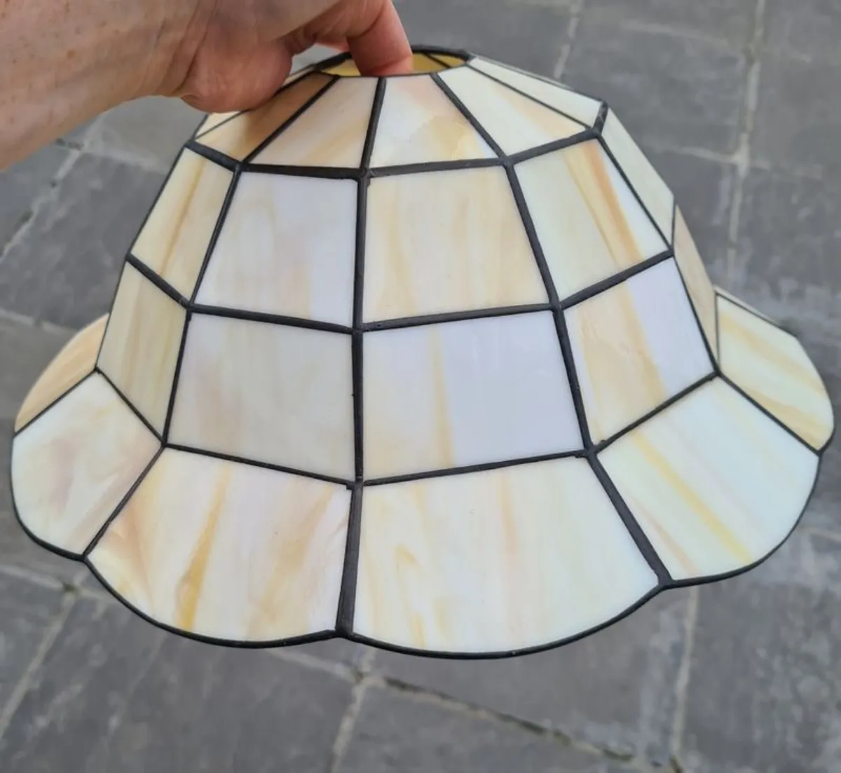 Tiffany style ceiling lampshade - Image 1