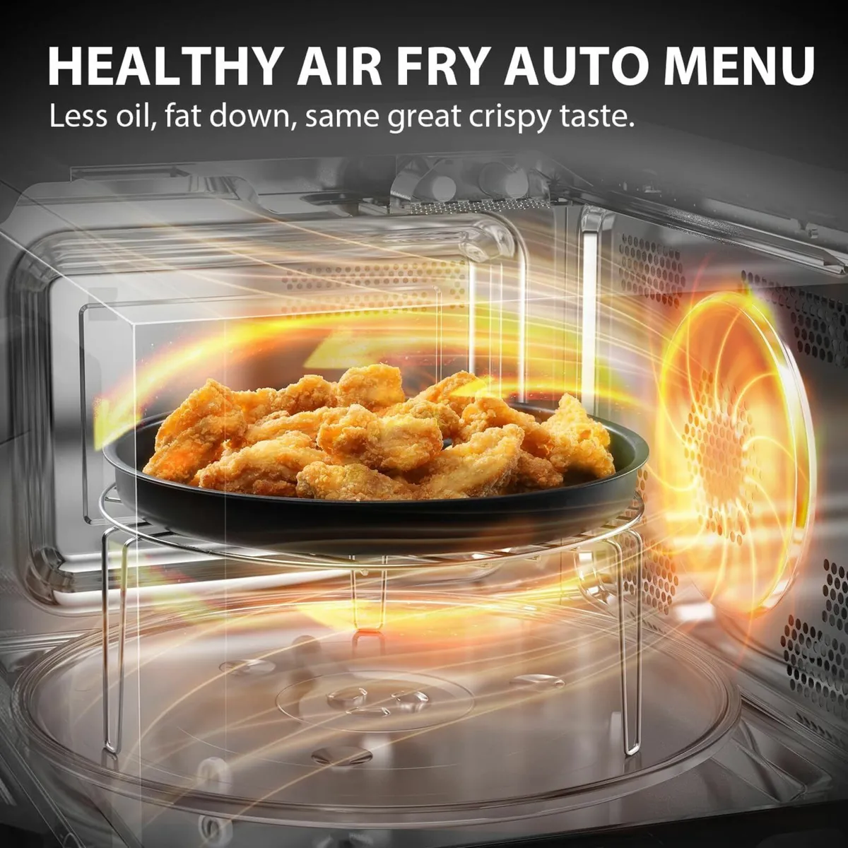 Air Fry Auto 5-IN-1 Microwave Oven Broil Bake - Image 4