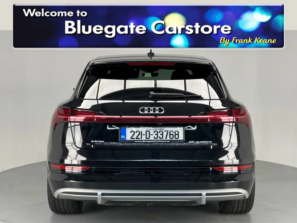 Audi E-Tron S Line Quattro 55 black Leather S Lin - Image 3
