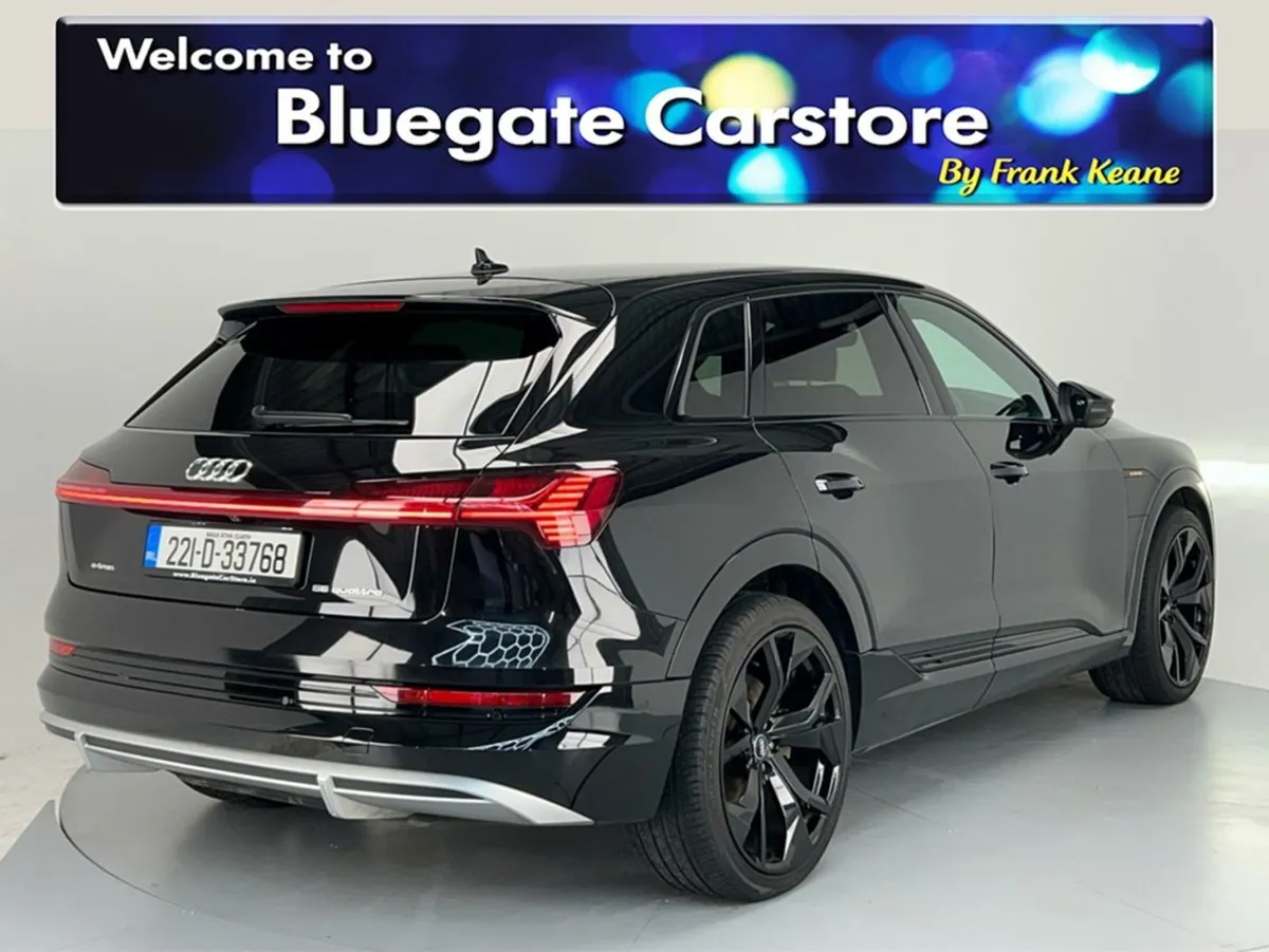 Audi E-Tron S Line Quattro 55 black Leather S Lin - Image 4