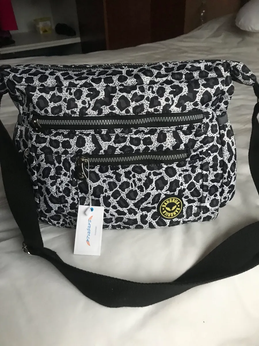 Brand New Black & White Shoulder Bag - Image 4