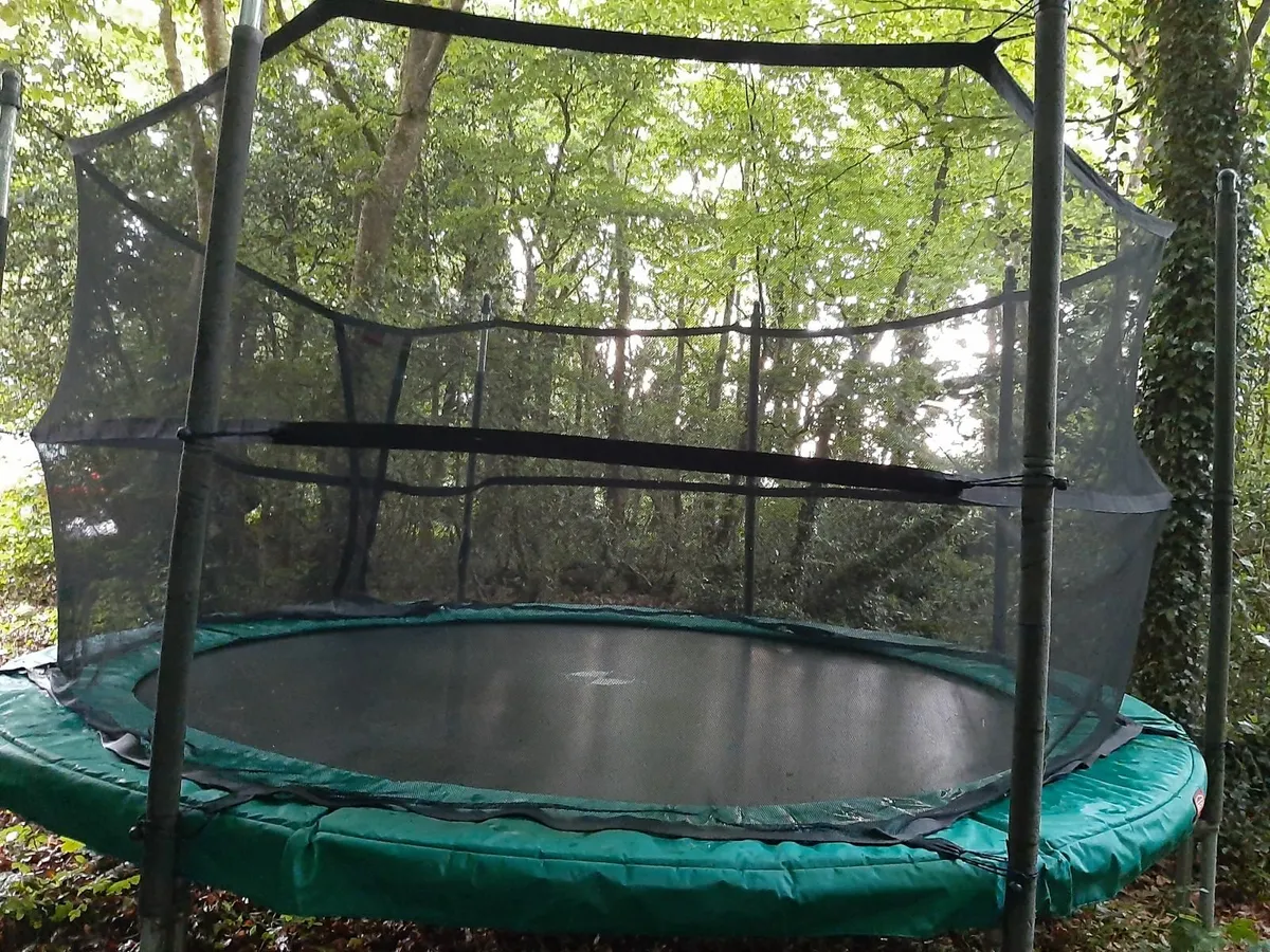 Trampoline 12.5 ft - Berg: Excellent Condition - Image 1