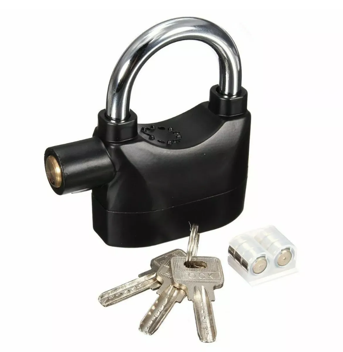Motion Sensor Siren Alarm Padlock Bike Shed etc - Image 4