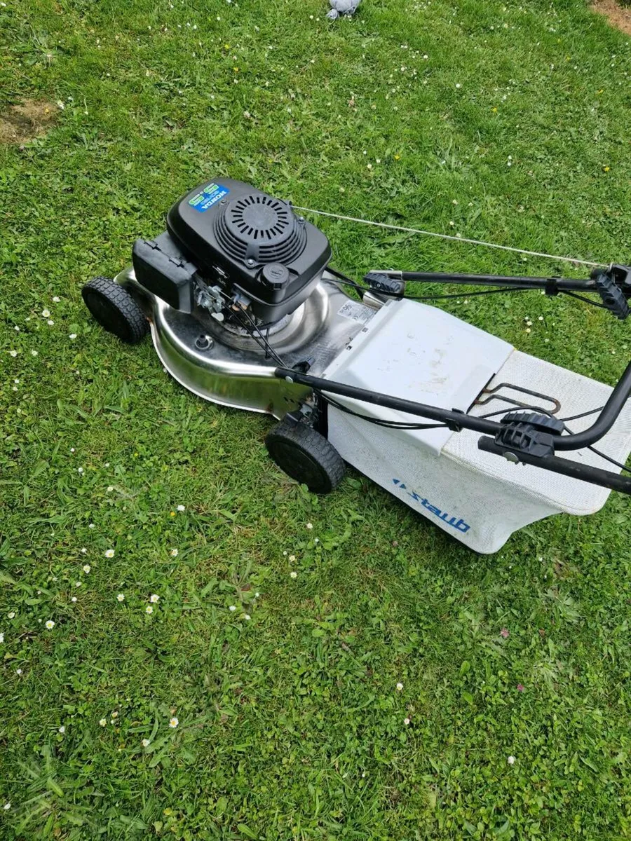 Stainless steel lawnmower Honda engine - Image 2