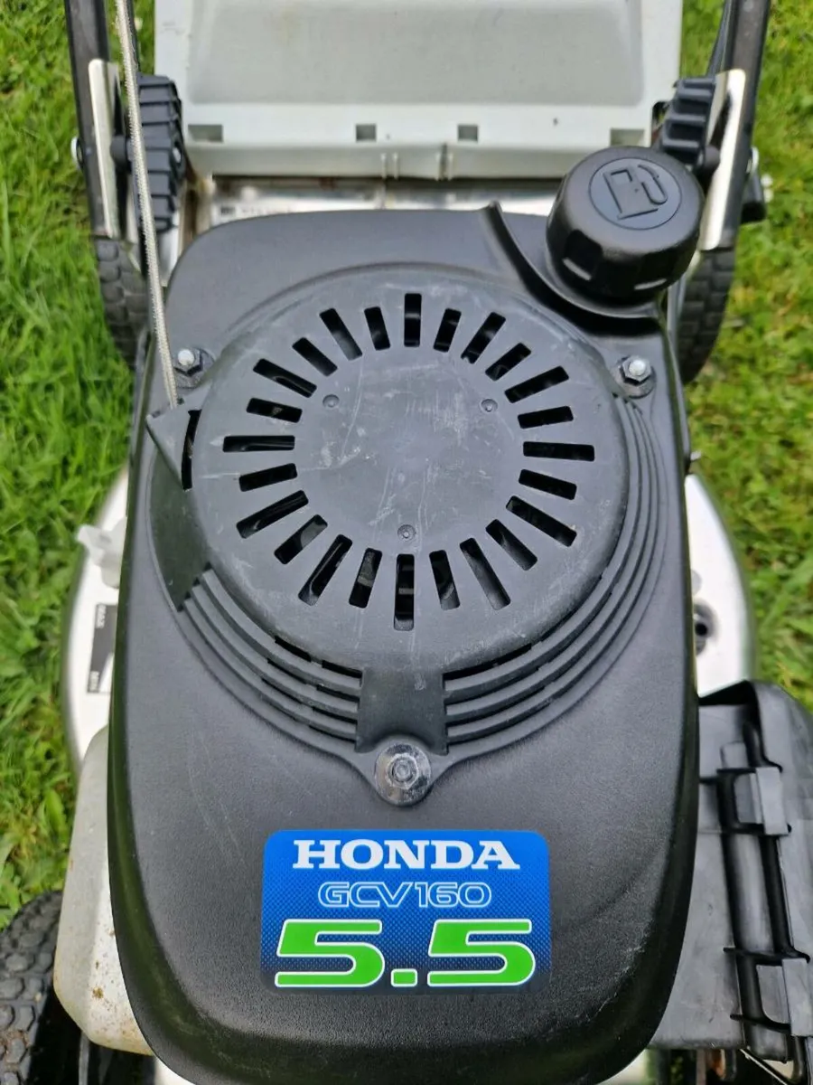 Stainless steel lawnmower Honda engine - Image 3