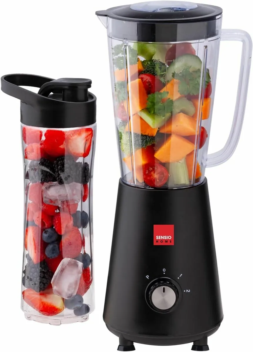 Home Blender Smoothie Maker 1L Jar 600ml - Image 1