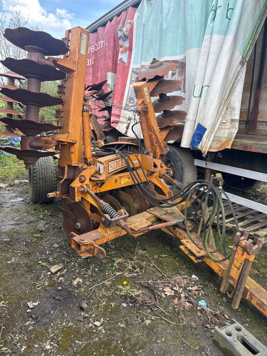 Simba 12ft disc harrow - Image 1