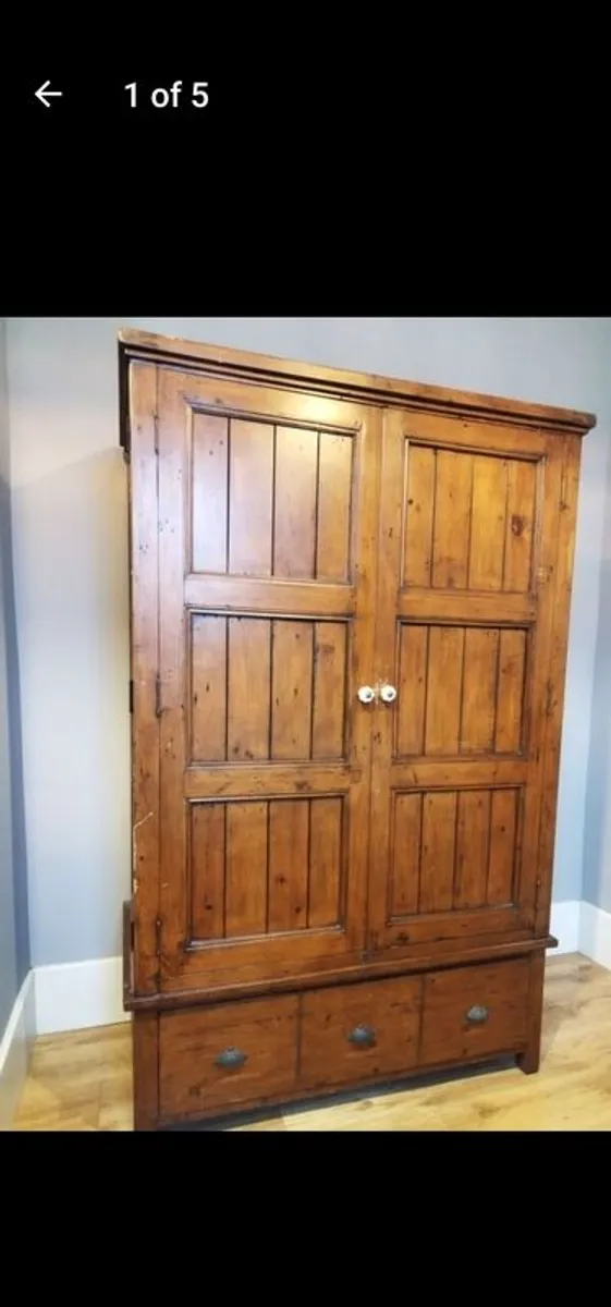 Wooden Wardrobe - Image 1