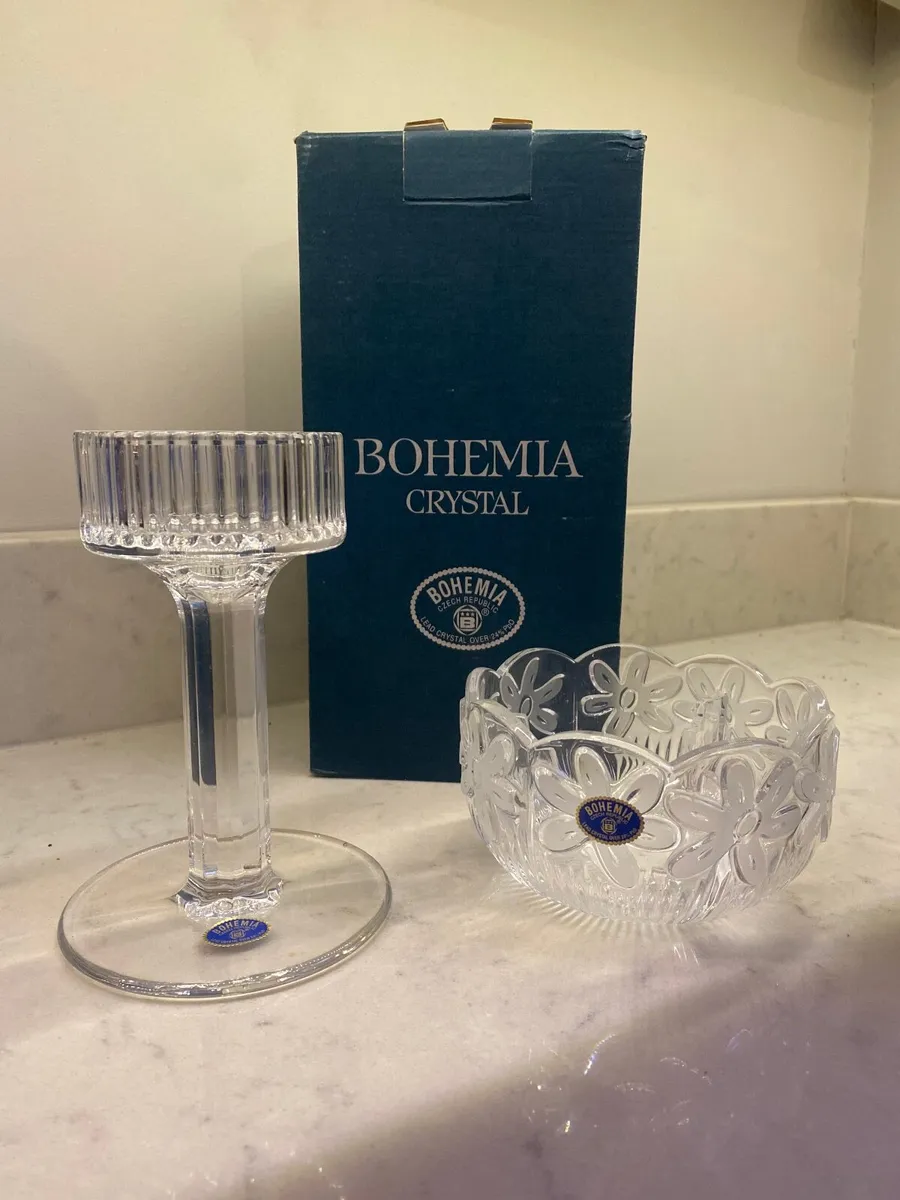 Bohemia Crystal Candle Holder - Image 2