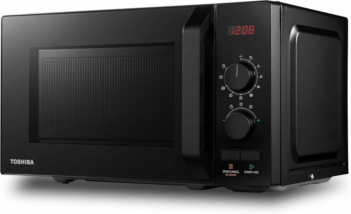 20L Microwave Oven 8 Auto Menus 5 Power Levels - Image 1