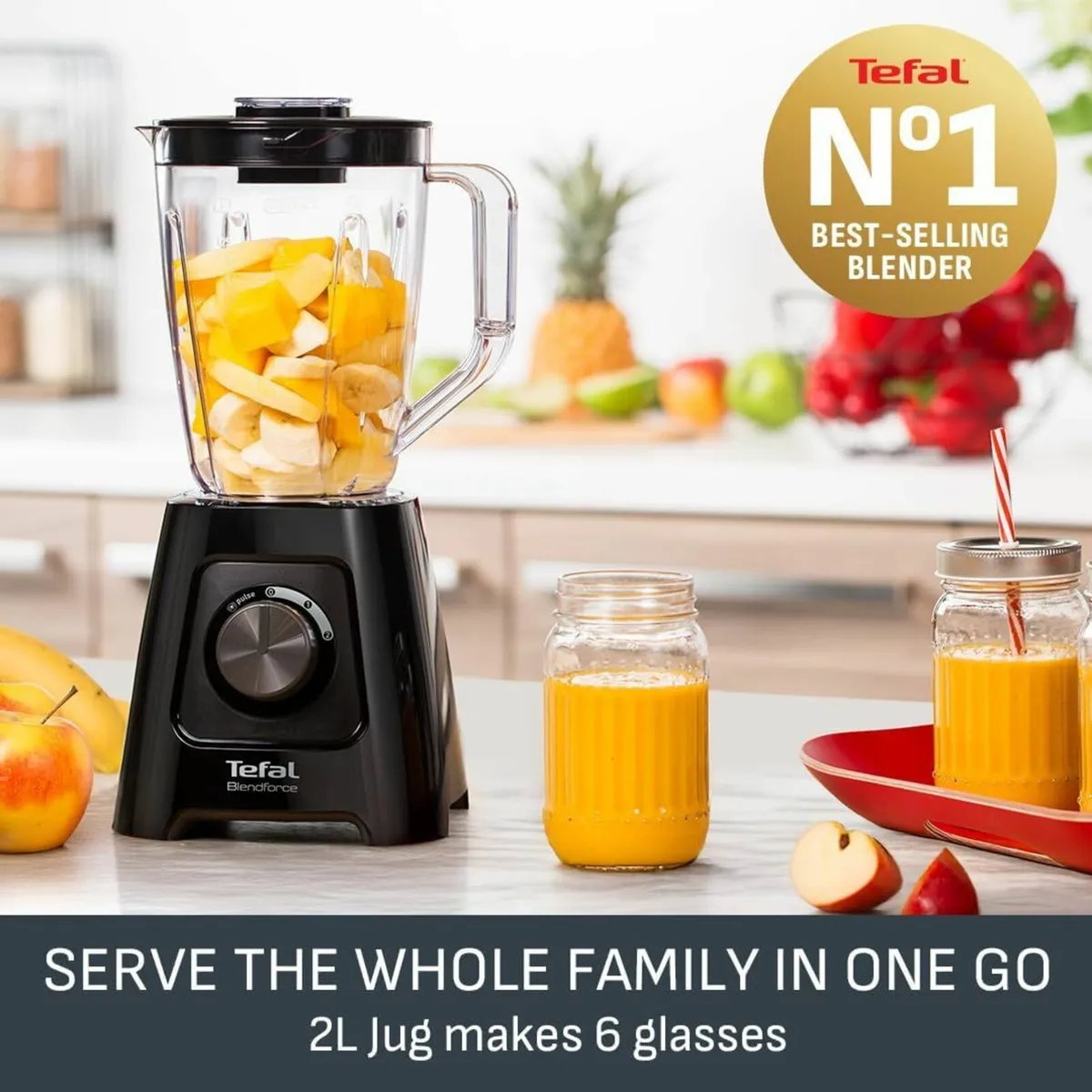 Blender, 2L Plastic Jug, 1.25L Effective Capacity - Image 4