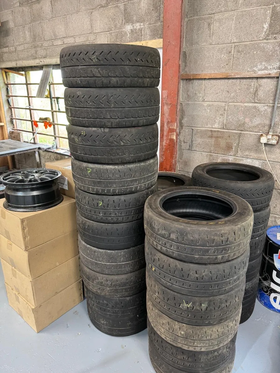 15” Rally’s tyres and wheels - Image 1
