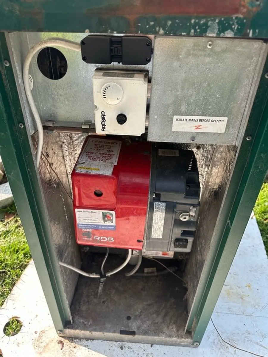 firebird outside  oil boiler - Image 2