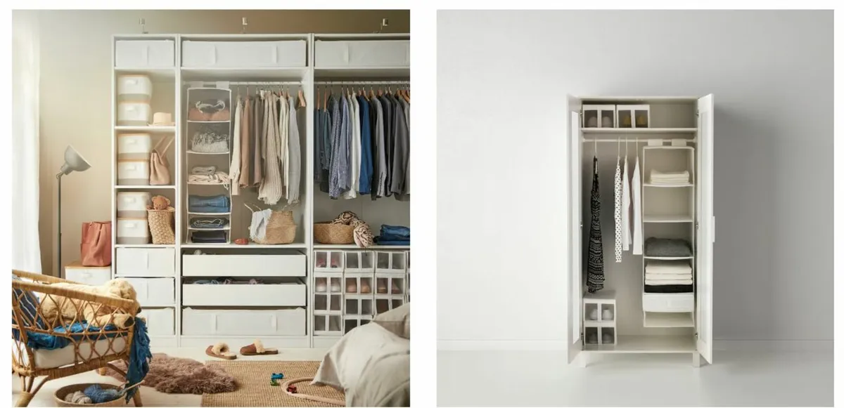 IKEA SKUBB Hanging Storage (6 Compartments) - Image 2