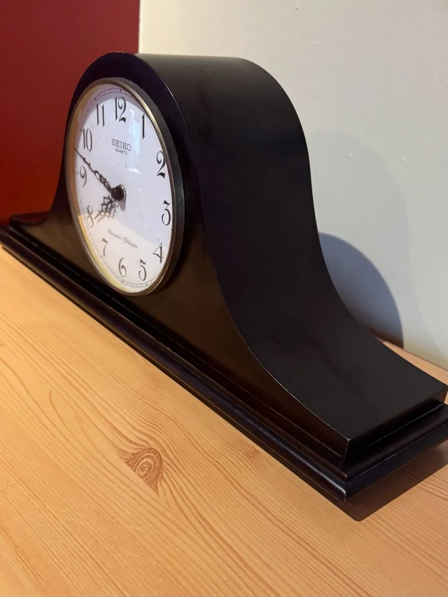 Seiko Quartz Westminster chime mantel clock - Image 4