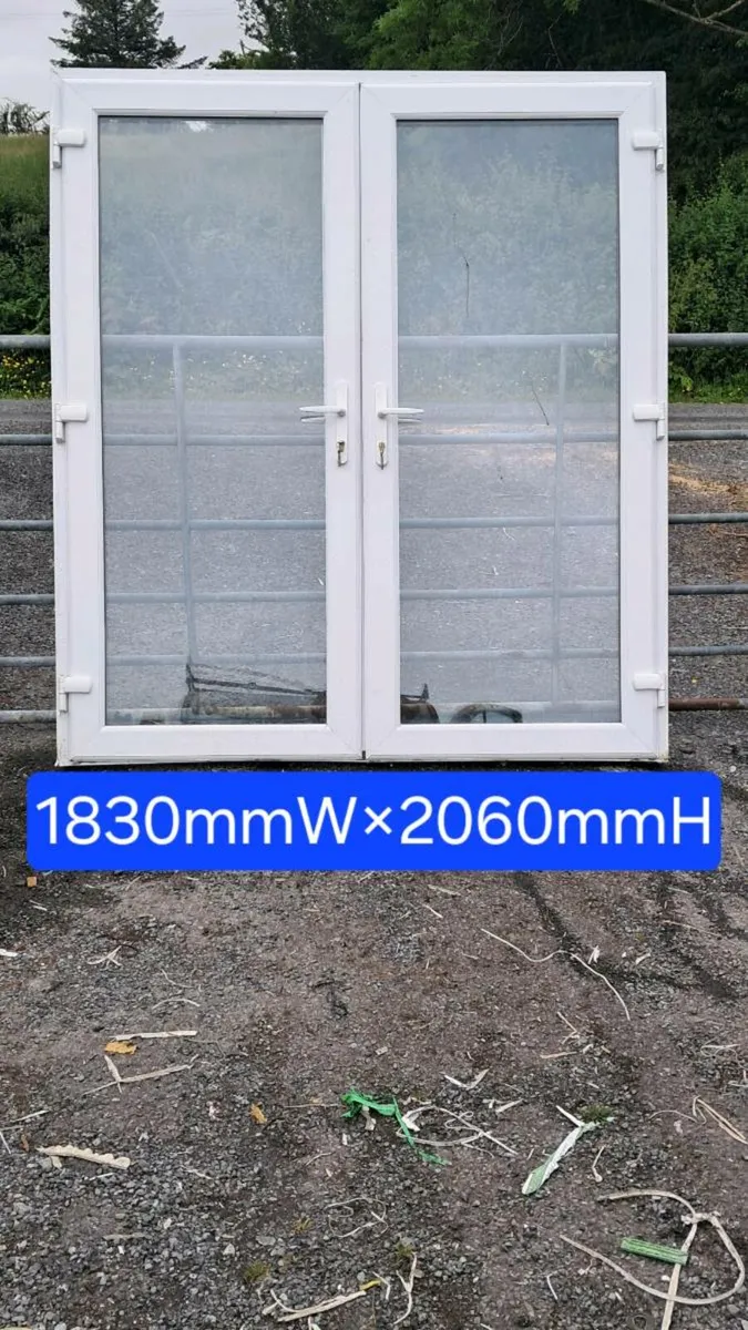 PVC FRENCH DOORS