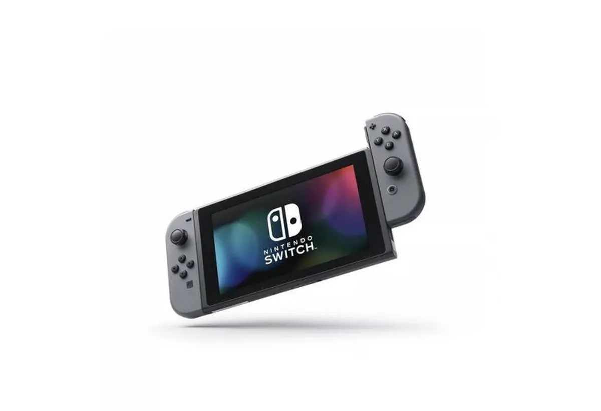 Nintendo Switch & 4 Game Bundle - Image 1