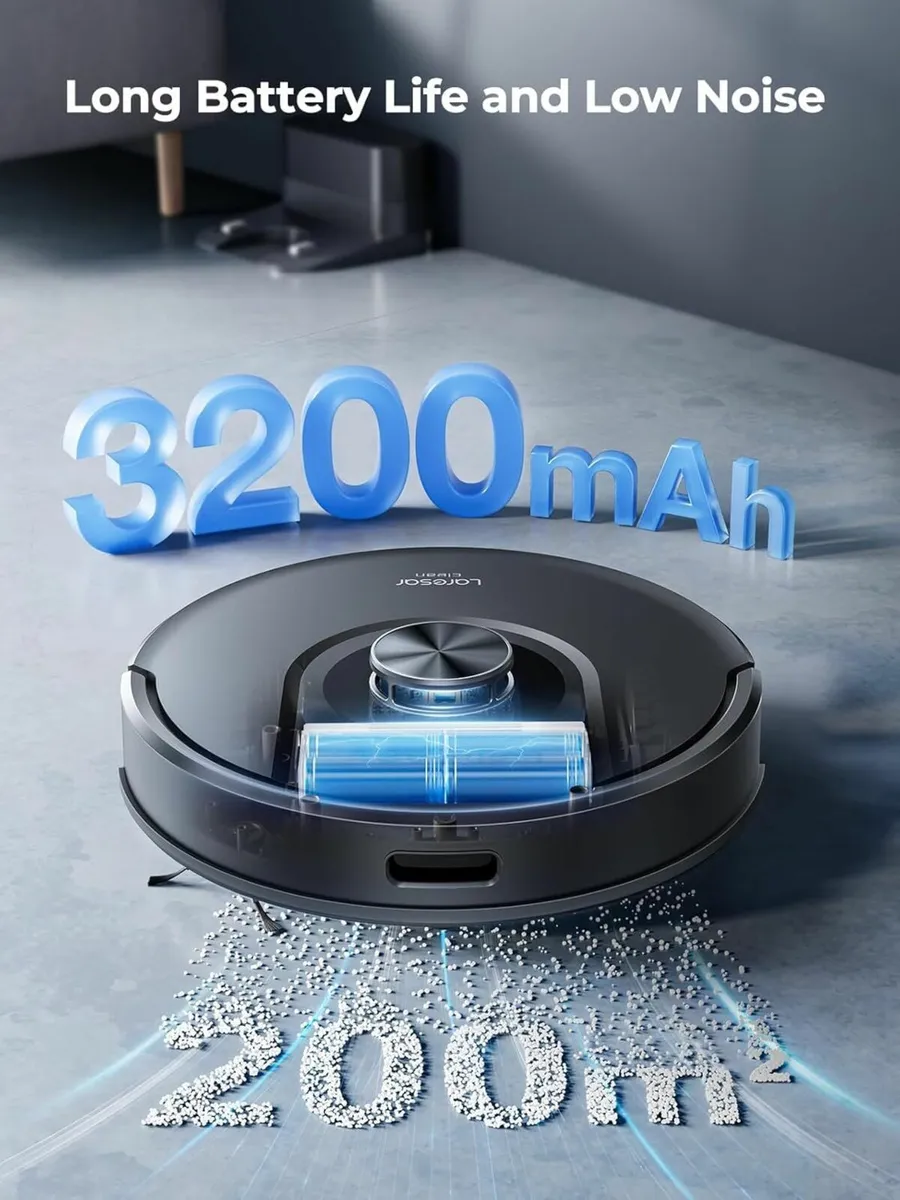 Clean Robot Vacuum Cleaner with Mop Ultra Strong - Image 3