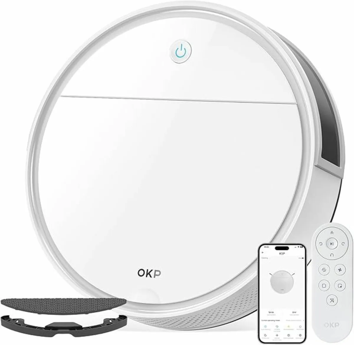 Robot Vacuum Cleaner 5000Pa 180 Minutes, WiFi/APP - Image 2