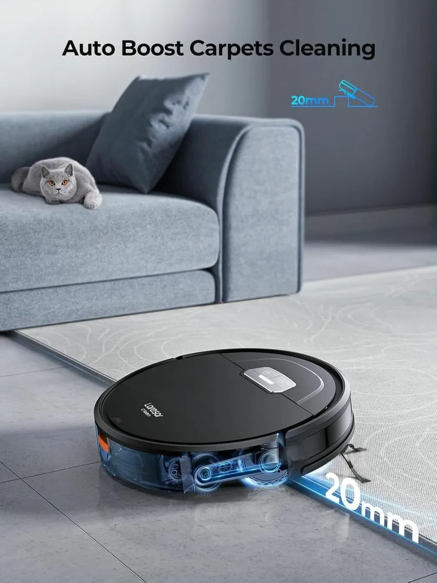 Clean Robot Vacuum Cleaner Carpet 4500Pa Auto - Image 3