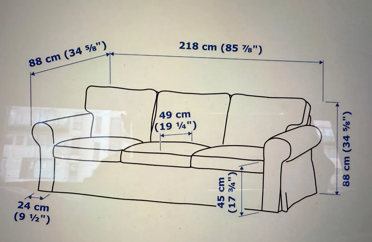 Brand new IKEA EKTORP - 3 Seater Sofa - Image 2