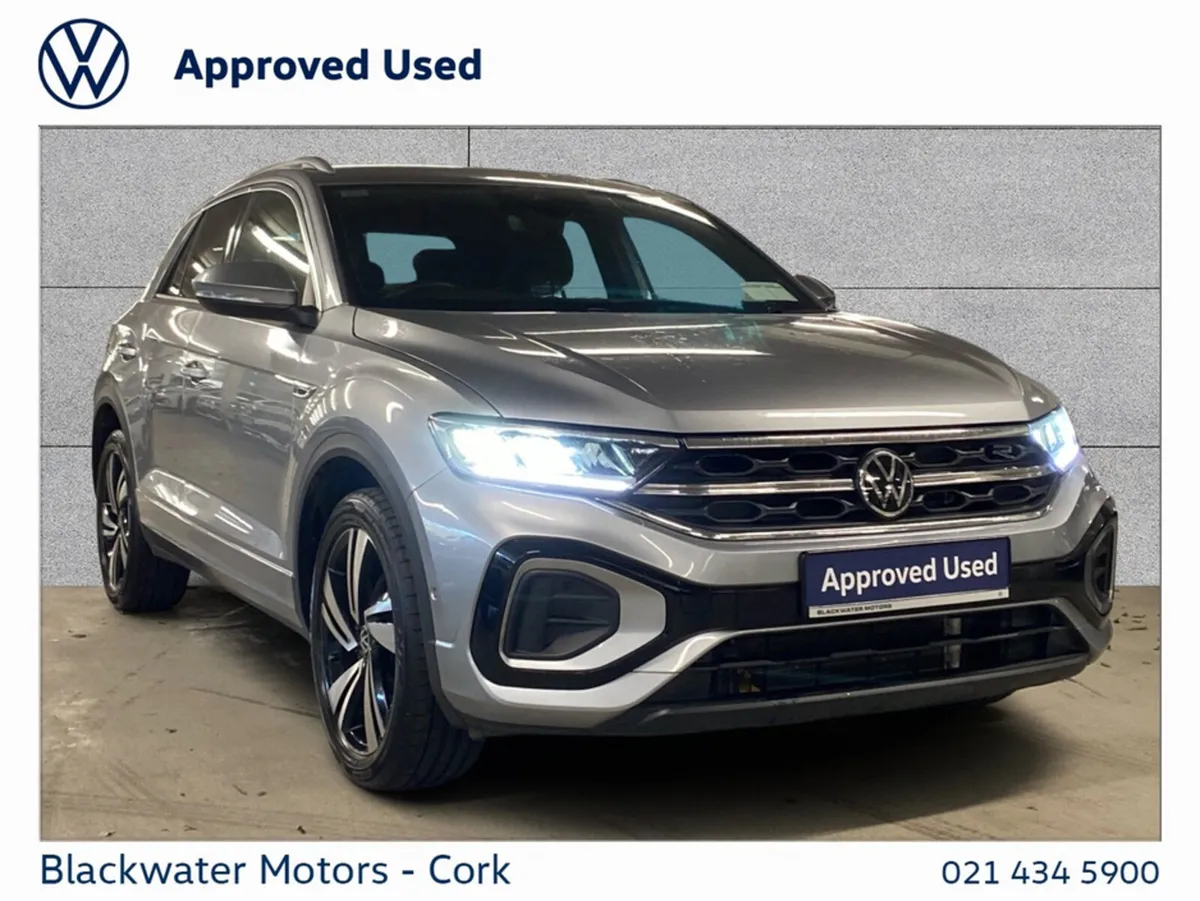 Volkswagen T-Roc 1.0TSI 110BHP R-LINE WITH 18"NEVA - Image 1