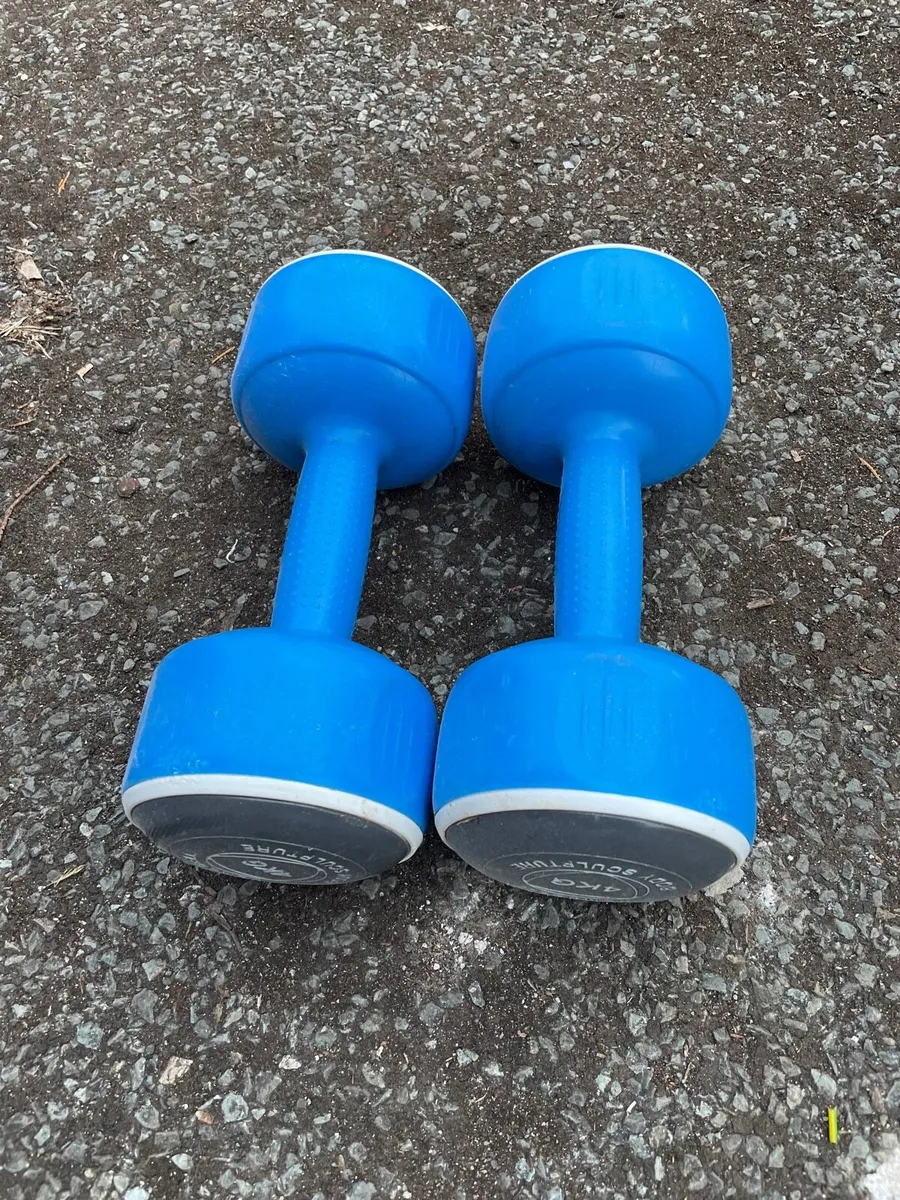 2 like new weights 4 kg each - Image 2