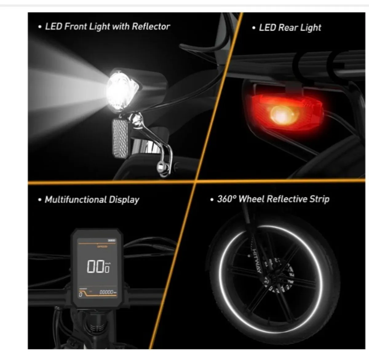 Electric folding bicycle - Image 4