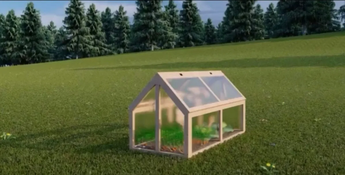Handmade Greenhouse with Cold Frames – Micro grow - Image 4