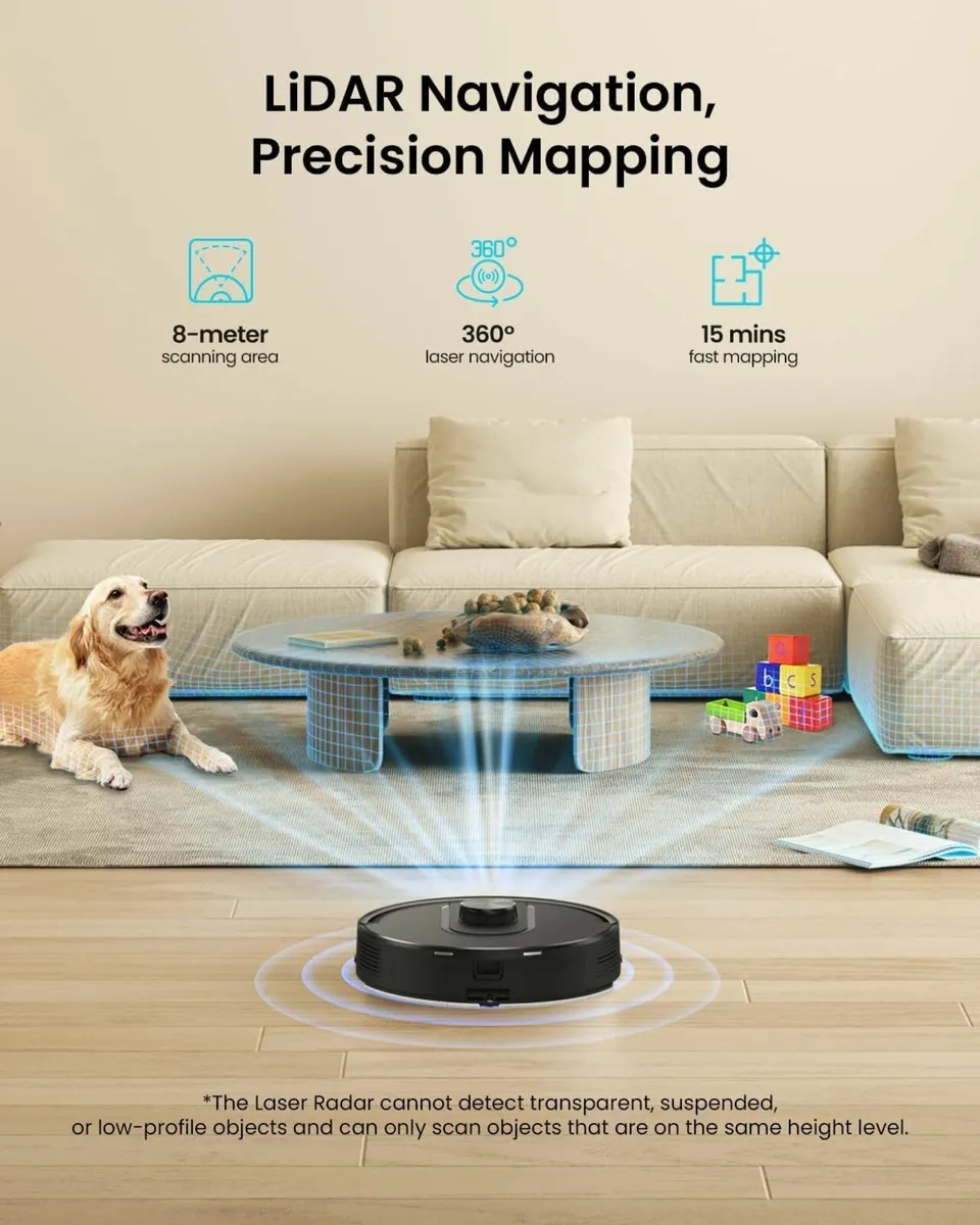 Self-Emptying Robot Vacuum Cleaner Mop 60 Days - Image 4