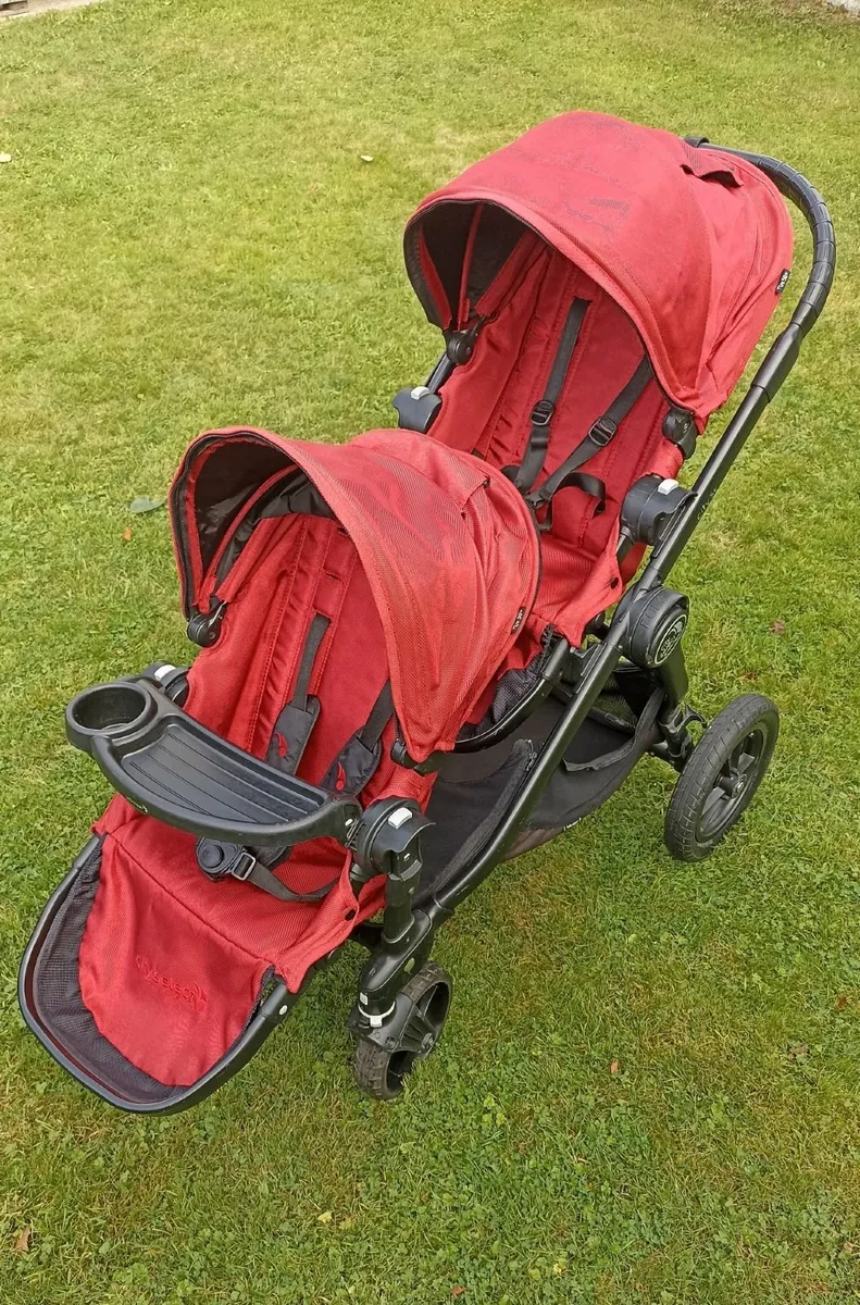 Baby Jogger City Select Double Buggy with extras - Image 1