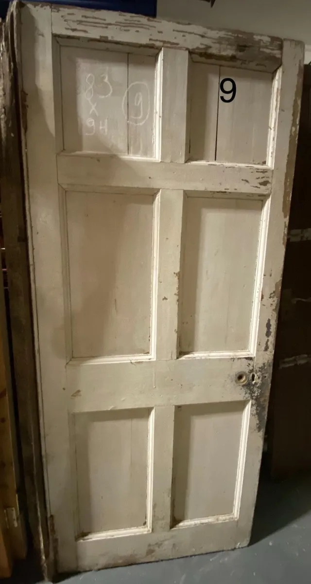 Vintage 6 panel doors - Image 1