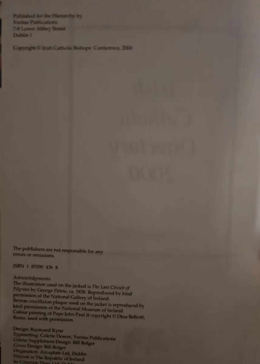 Irish Catholic Directory 2000: Special Jubilee 200 - Image 3
