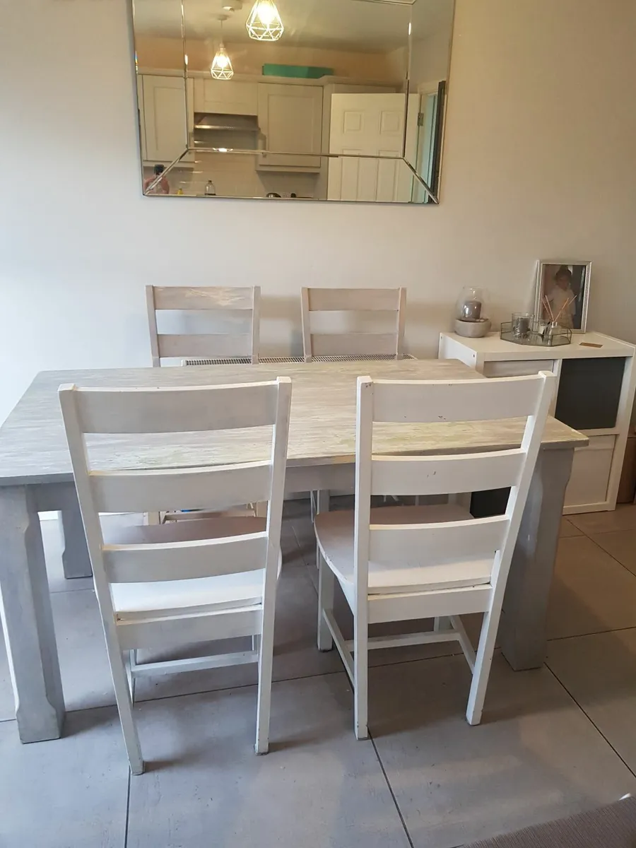 Kitchen Table &  4 Chairs - Image 1